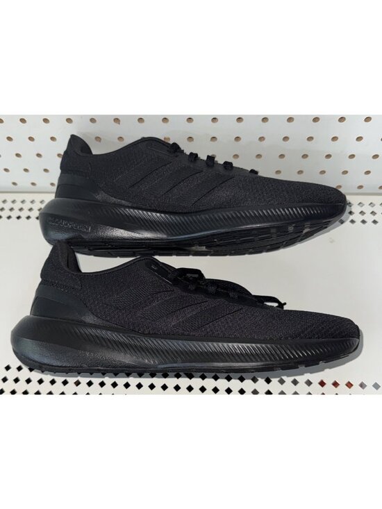 Adidas Runfalcon 3.0 Mens Athletic Running Shoes Size 9.5 Triple Black HP7544 main image 5